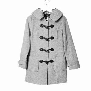 Sashimi Wool/Blend Hoodie Grey Winter Jacket&Coat XS